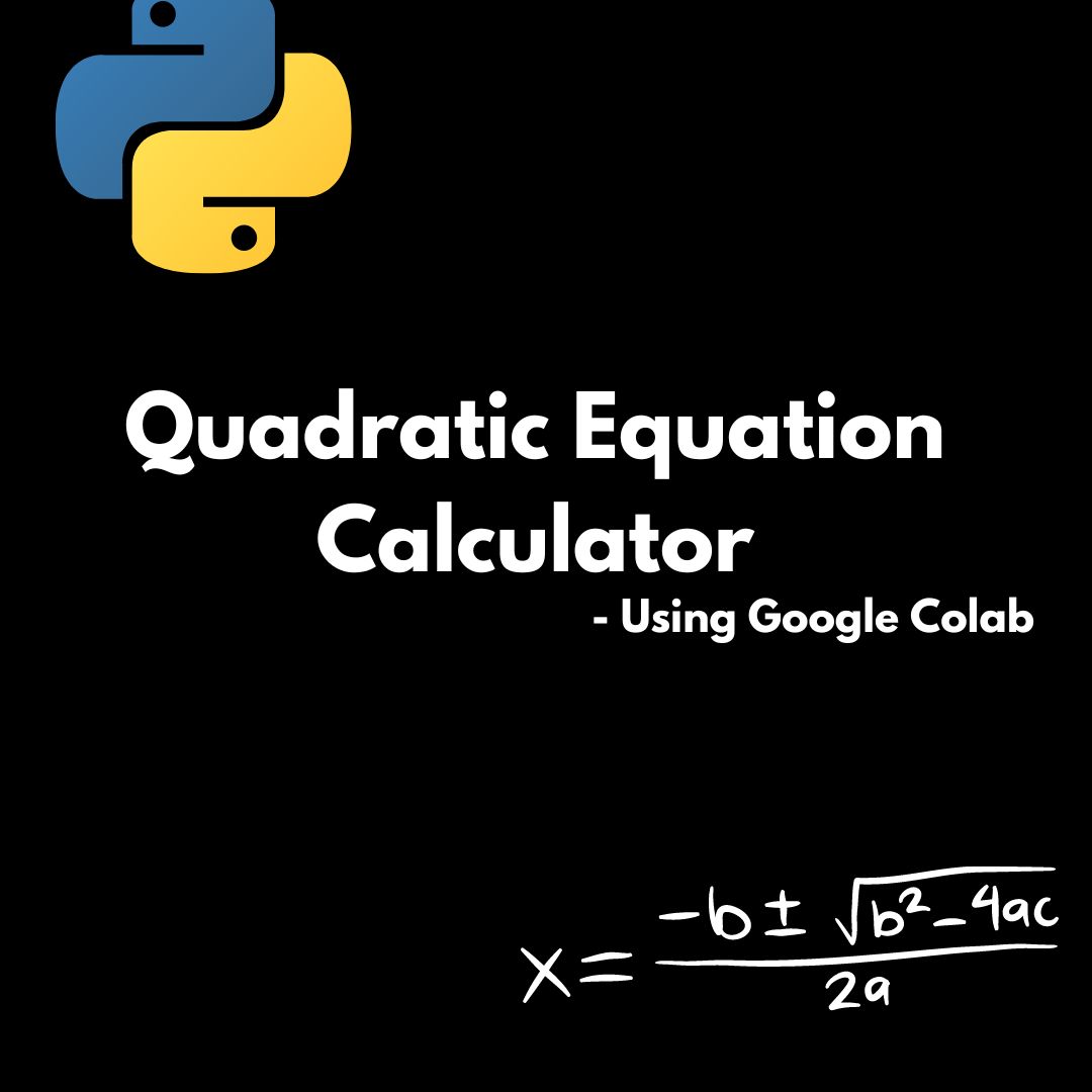 Quadratic Equation Calculator