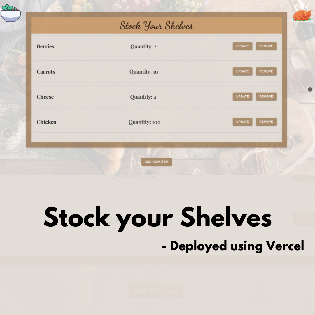 Stock Your Shelves